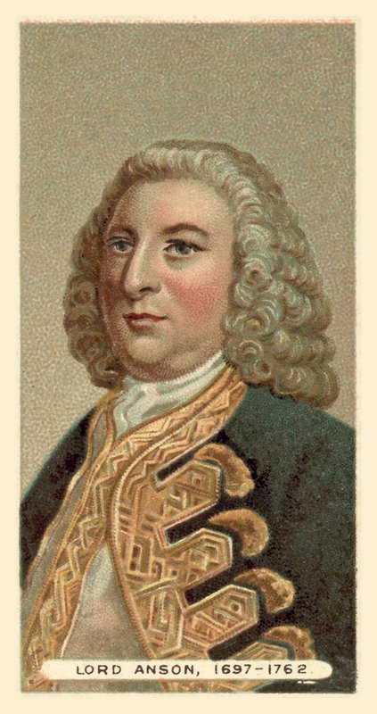 Lord Anson, 1697-1762 av English School