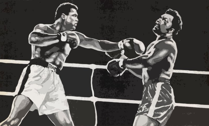 Muhammad Ali beseiret George Foreman av English School