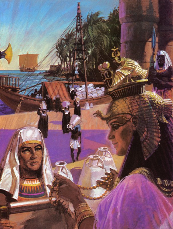 Nehsi, pioner oppdagelsesreisende i det gamle Egypt av English School