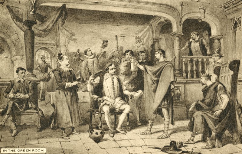 Shakespeare, I det grønne rommet av English School