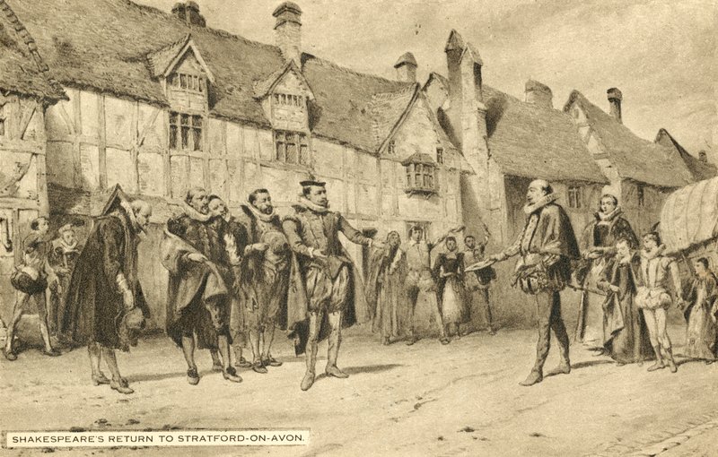 Shakespeares retur til Stratford On Avon av English School