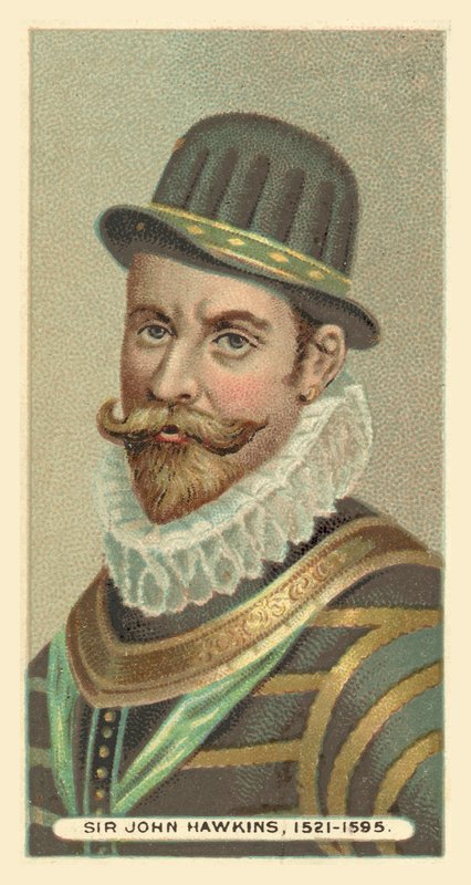 Sir John Hawkins, 1521-1595 av English School