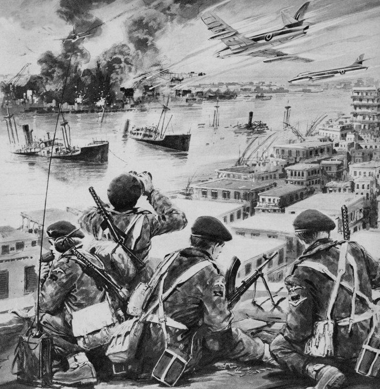 Suez-krisen, 1956 av English School