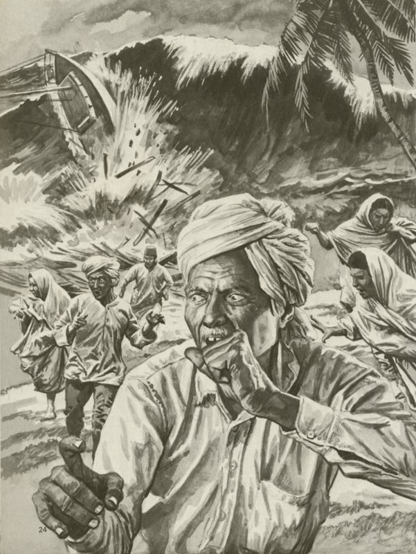 Ganges-deltaet, november 1970 av English School