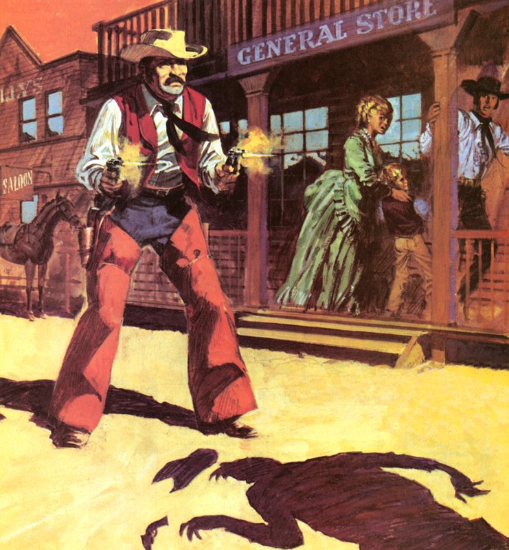 The Law of The Gun, The Wild West av English School