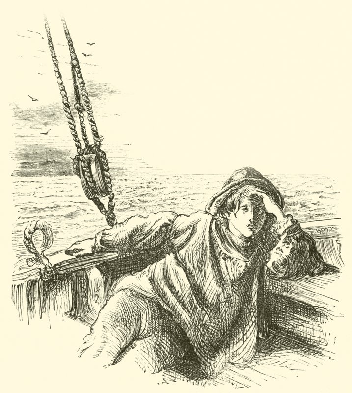 Gutten, James Barry, var en av hans fars mannskap av English School