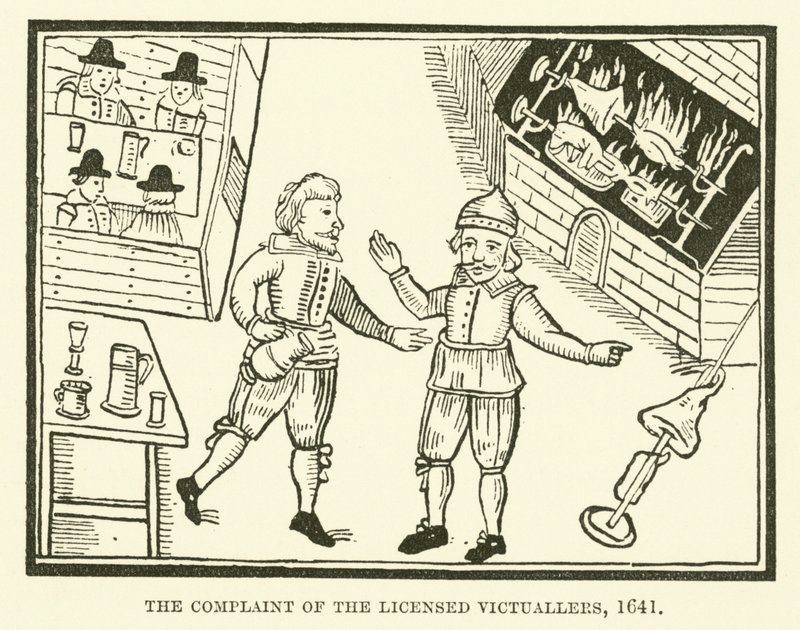 Klagen fra de lisensierte provianterne, 1641 av English School