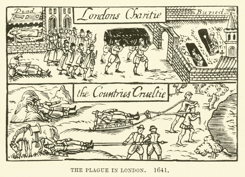 Pesten i London, 1641 av English School