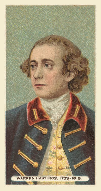 Warren Hastings, 1733-1818 av English School