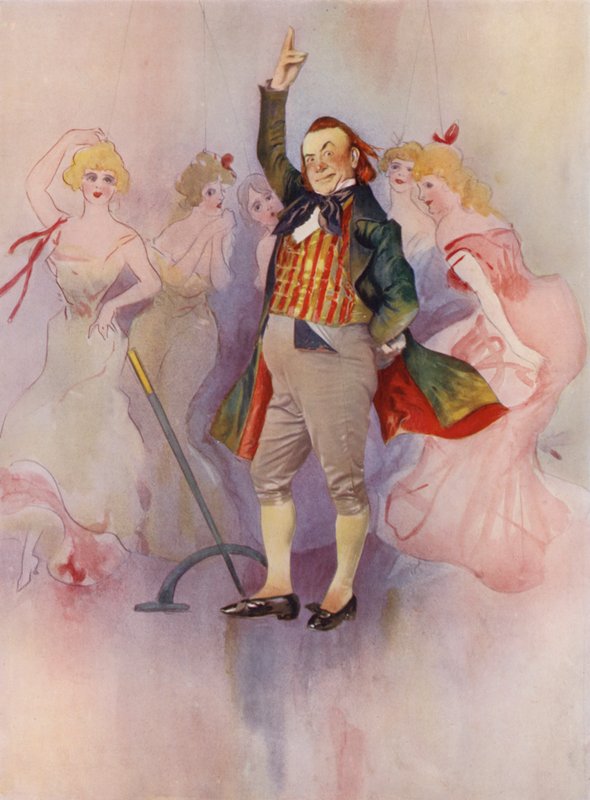 Mr Willie Edouin i La Poupee (fargebilde) av English Photographer