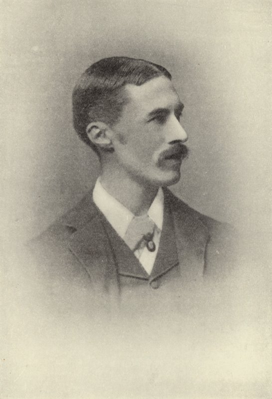 AE Housman, i London 1896 (s/hvitt-bilde) av English Photographer