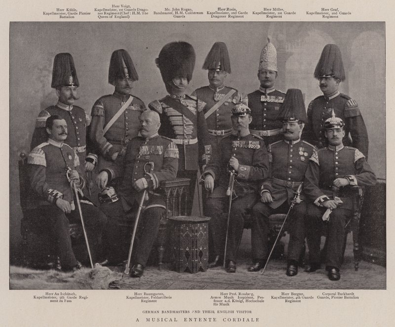 En musikalsk Entente Cordiale av English Photographer