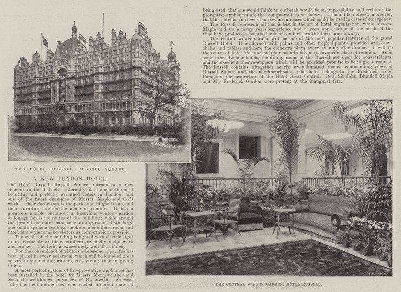 Et nytt hotell i London av English Photographer