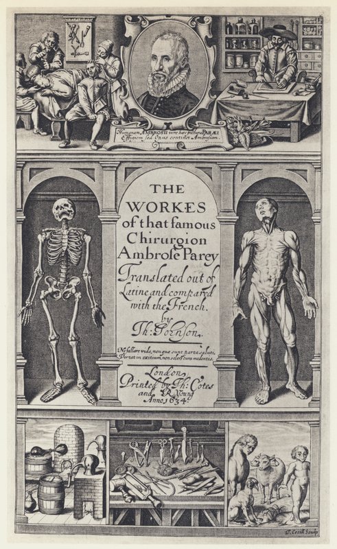 A Pare, The Workes, T Cotes og R Young 1634 (s/hvitt-bilde) av English Photographer