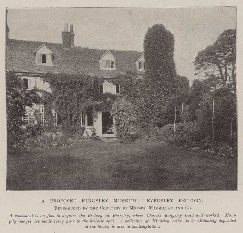 Et foreslått Kingsley Museum, Eversley Rectory av English Photographer