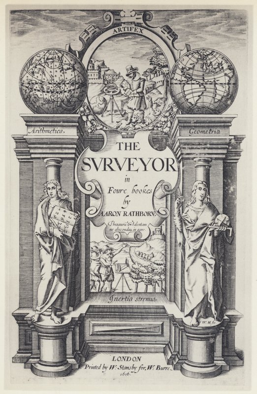 A Rathbone, The Surveyor, W Stansby for W Burre 1616 (s/hvitt-bilde) av English Photographer