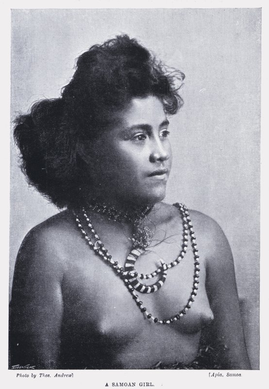 En samoansk jente av English Photographer