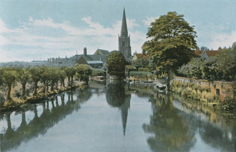 Abingdon, fra broen av English Photographer