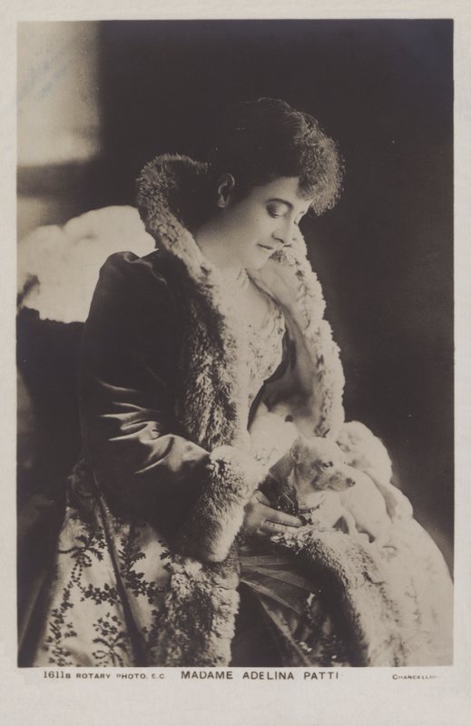 Adelina Patti, italiensk sopran koloratur av English Photographer