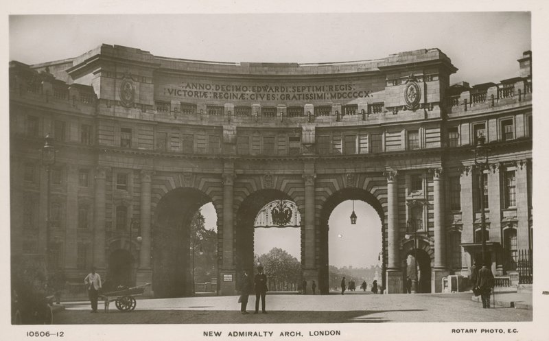Admiralty Arch, kjøpesenteret, London av English Photographer