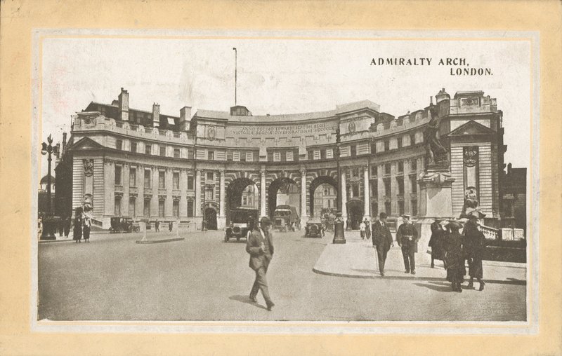 Admiralty Arch, kjøpesenteret, London av English Photographer