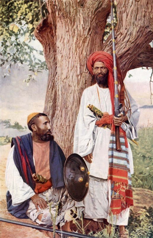 Afridis- og Pathan-stammene (fargefoto) av English Photographer