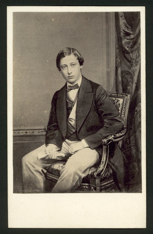Albert Edward, prins av Wales av English Photographer