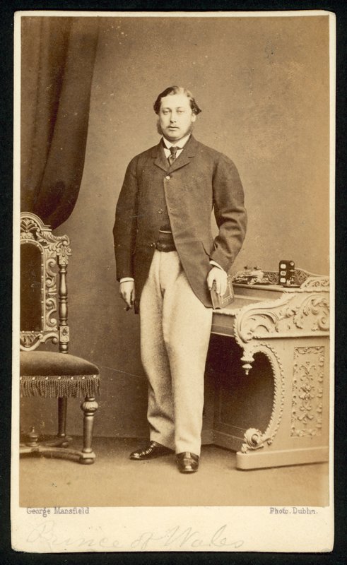 Albert Edward, prins av Wales av English Photographer