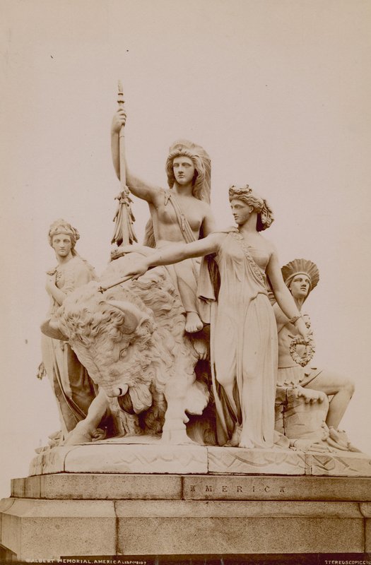 Albert Memorial, South Kensington, London av English Photographer