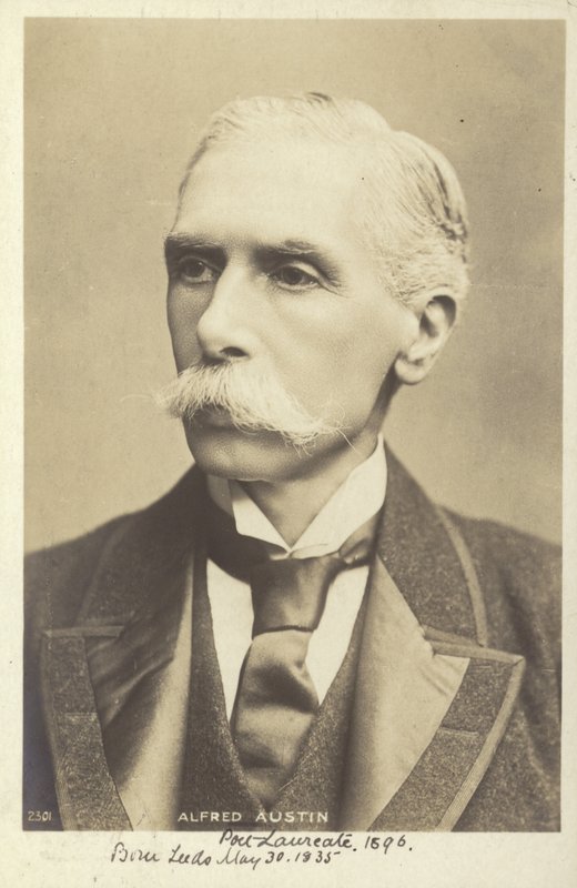 Alfred Austin (1835-1913), engelsk poet av English Photographer