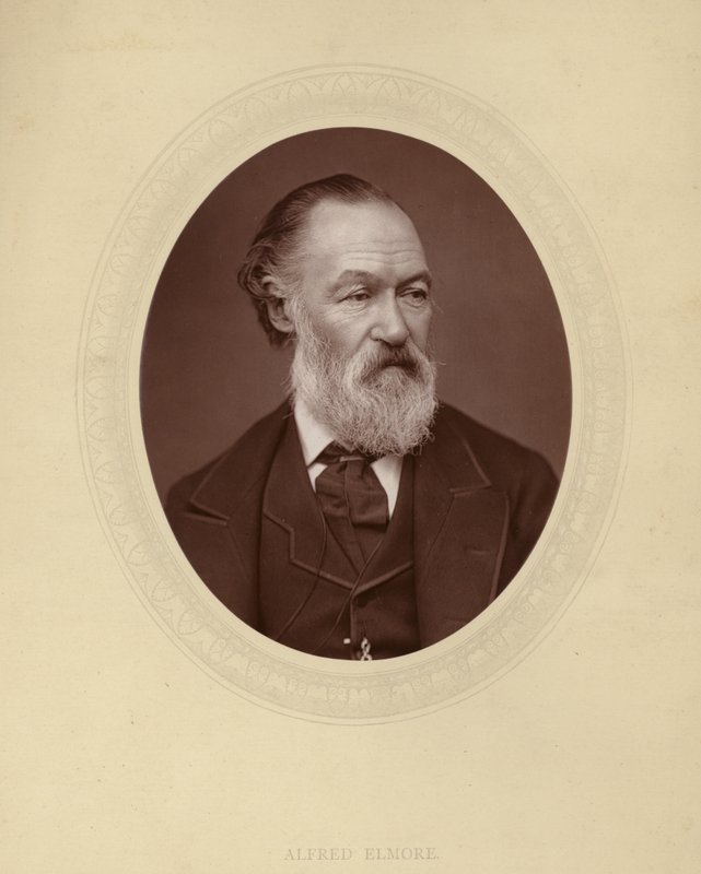 Alfred Elmore , irsk maler av historiske emner av English Photographer