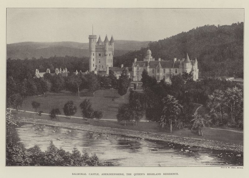 Balmoral Castle, Aberdeenshire, Queens Highland Residence av English Photographer
