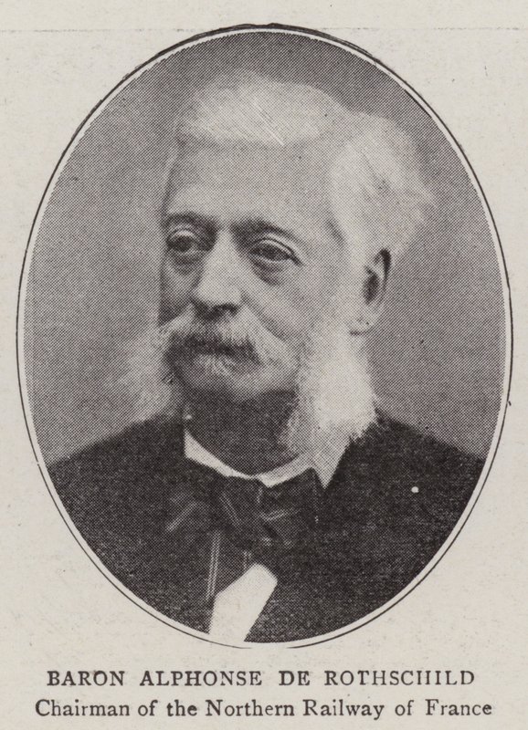 Baron Alphonse de Rothschild av English Photographer