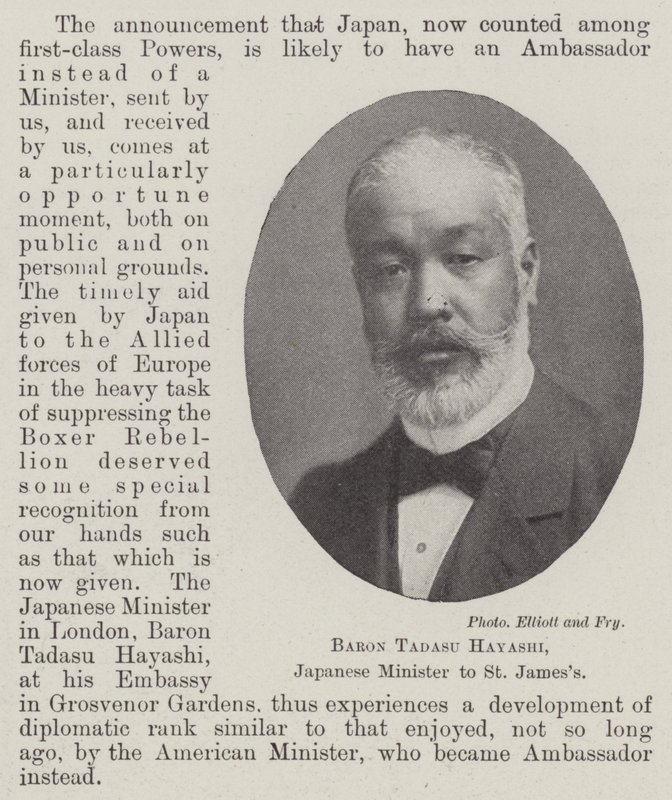 Baron Correct Hayashi, Japa Sleep Mini s Hands og St James av English Photographer