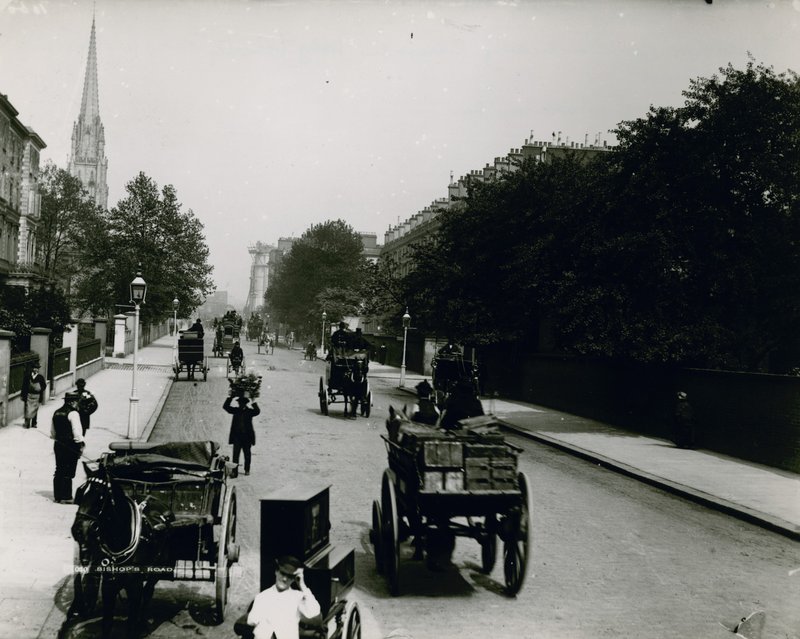 Bishops Road, London, fotografi av English Photographer