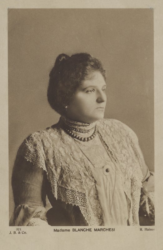 Blanche Marchesi , fransk mezzosopran av English Photographer