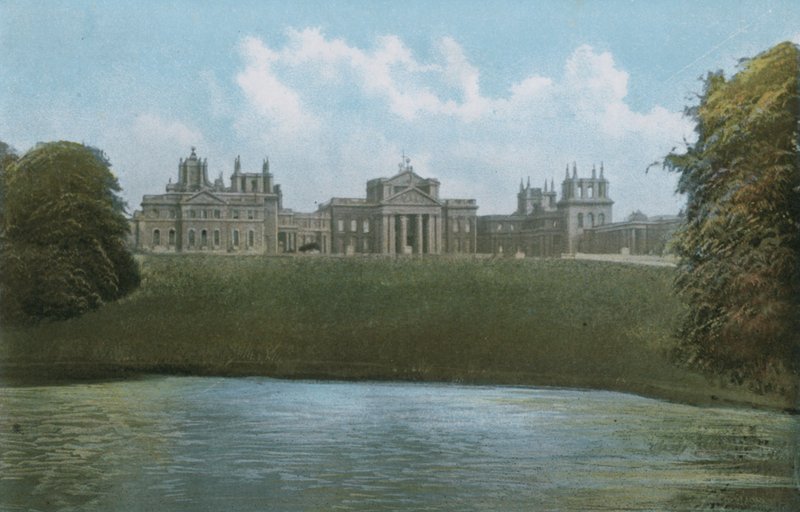 Blenheim slott av English Photographer