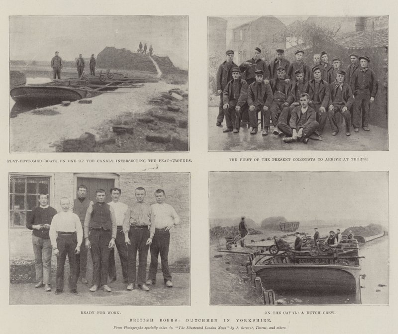 Britiske boer, nederlendere i Yorkshire av English Photographer