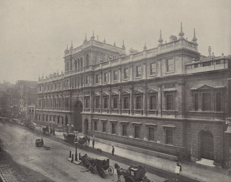 Burlington House (s/h-bilde) av English Photographer