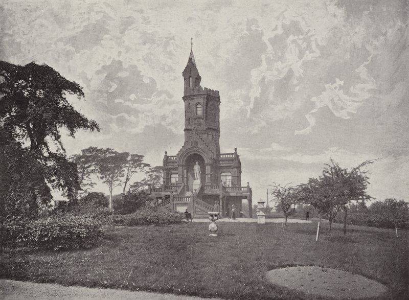 Burns-monumentet, Kay Park, Kilmarnock av English Photographer