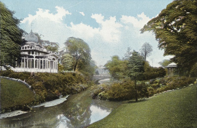 Buxton, The Gardens av English Photographer