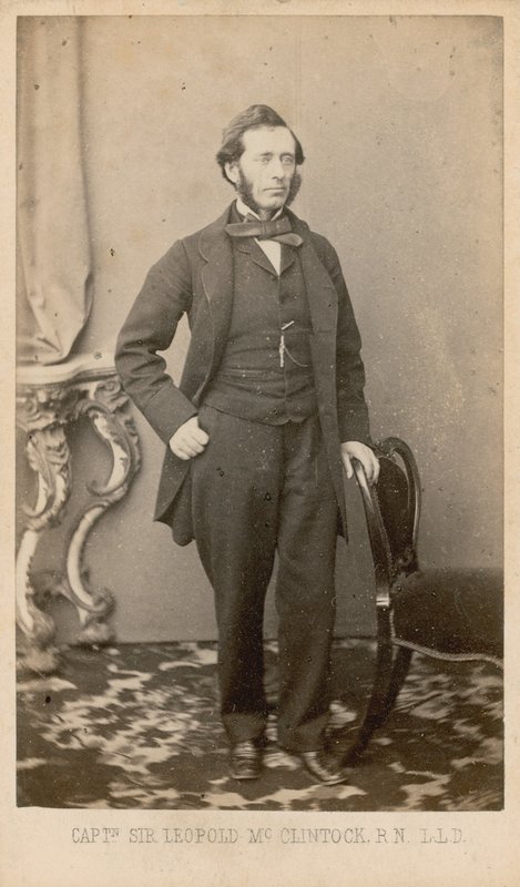 Kaptein Sir Leopold McClintock av English Photographer