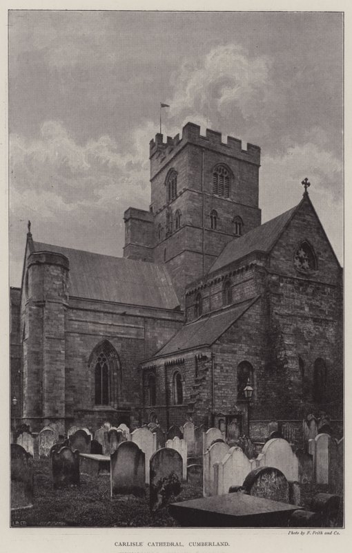 Carlisle Cathedral, Cumberland av English Photographer