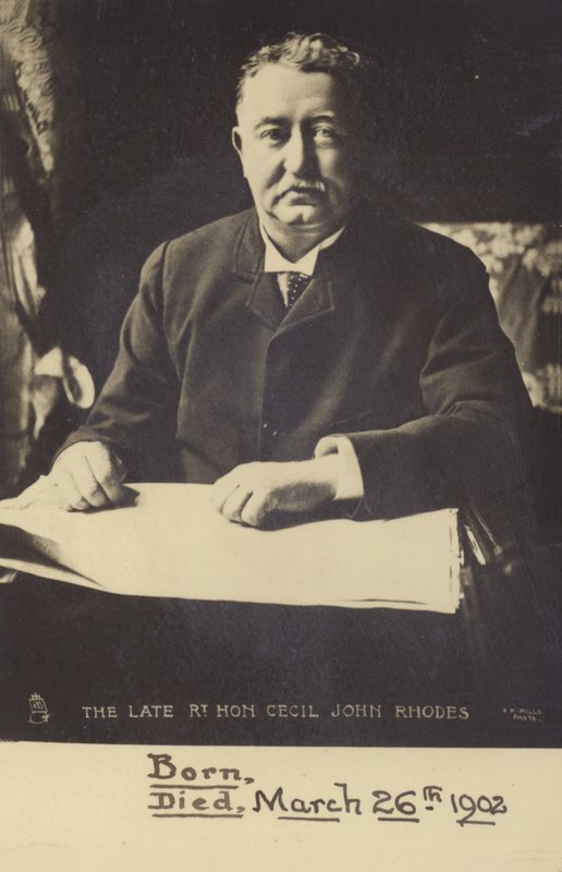 Cecil John Rhodes av English Photographer