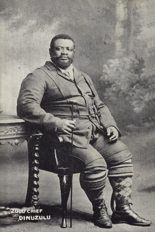 Cetshwayo kaMpande, konge av Zulu-nasjonen av English Photographer