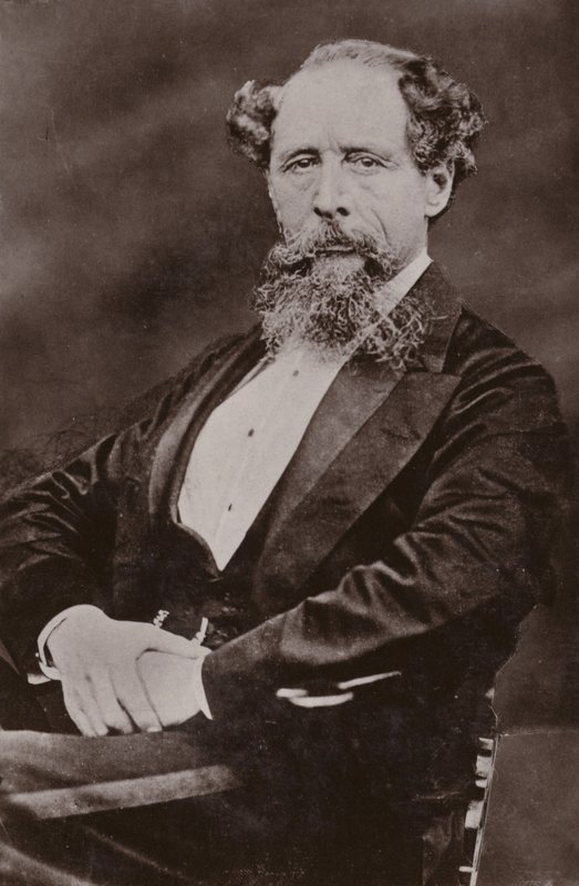 Charles Dickens (1812–1870), engelsk forfatter av English Photographer