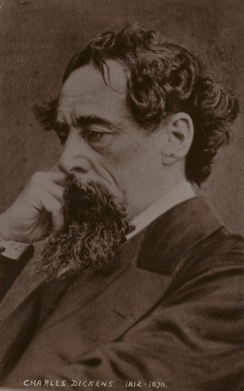 Charles Dickens (1812–1870), engelsk forfatter av English Photographer