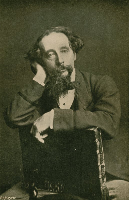 Charles Dickens av English Photographer