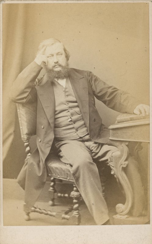 Charles William Shirley Brooks, redaktør av Punch av English Photographer