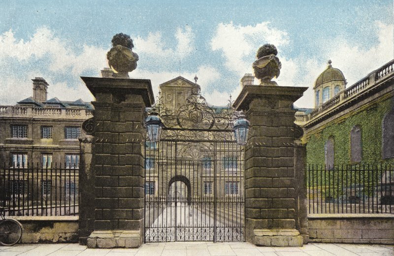 Clare College Gateway av English Photographer
